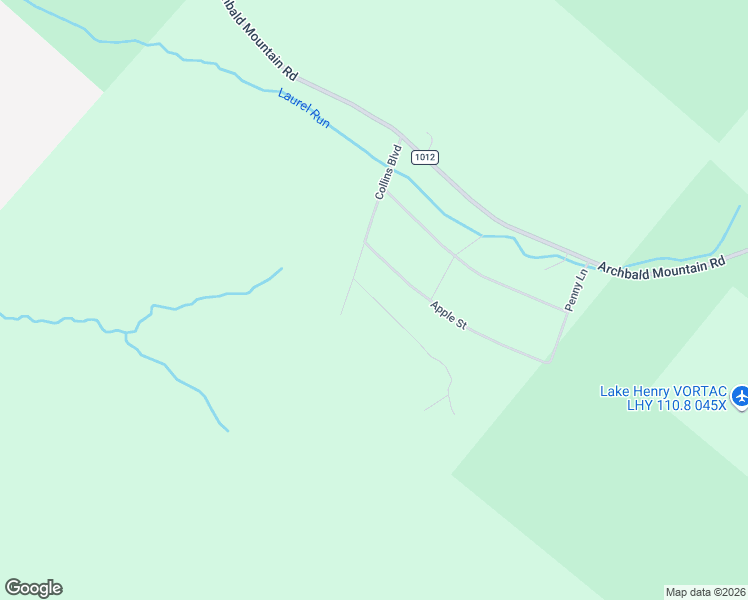 map of restaurants, bars, coffee shops, grocery stores, and more near Berry Road in Archbald