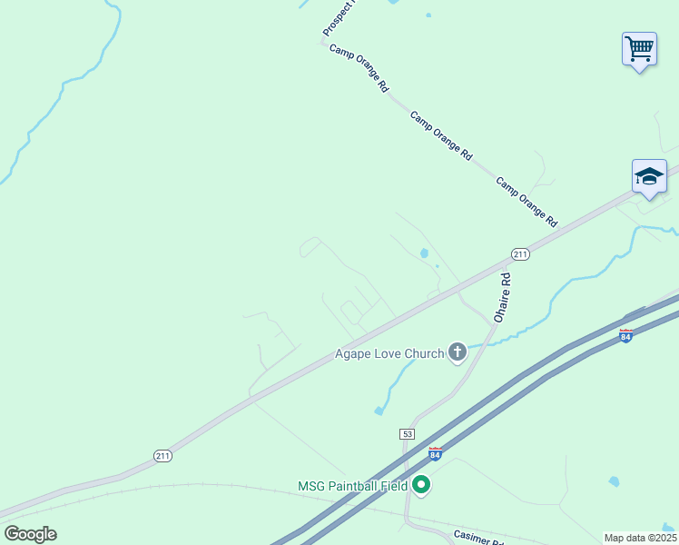 map of restaurants, bars, coffee shops, grocery stores, and more near 510 5th Avenue in Middletown