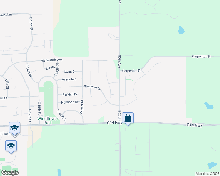 map of restaurants, bars, coffee shops, grocery stores, and more near 1331 Green Hills Drive in Norwalk