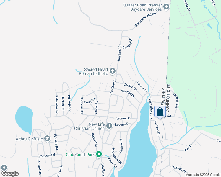 map of restaurants, bars, coffee shops, grocery stores, and more near 406 Haviland Dr in Patterson