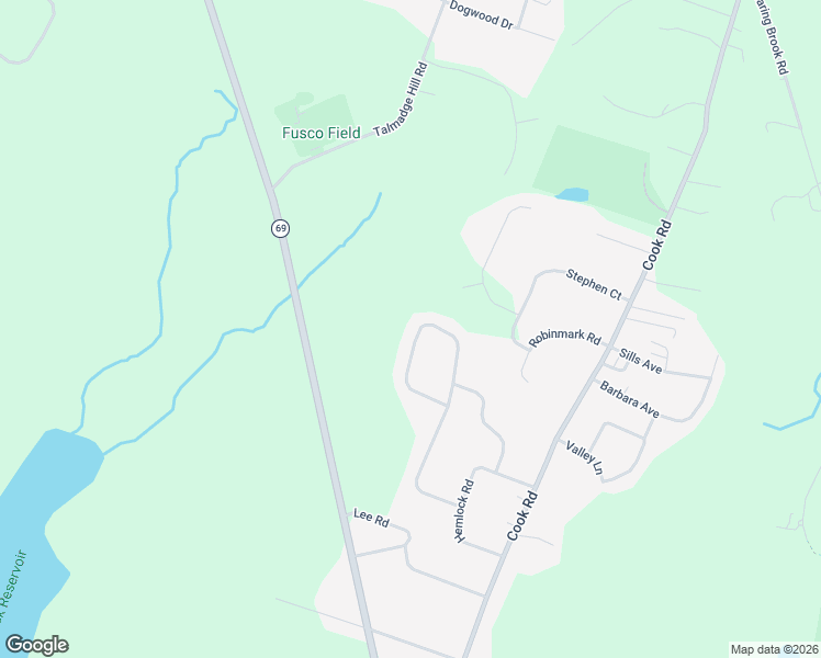 map of restaurants, bars, coffee shops, grocery stores, and more near 40 Woodcrest Drive in Prospect