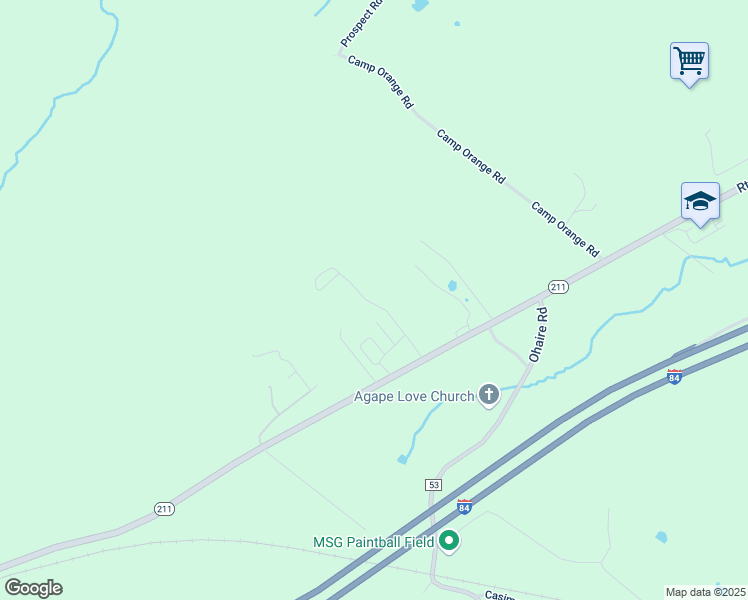 map of restaurants, bars, coffee shops, grocery stores, and more near 510 5th Avenue in Middletown