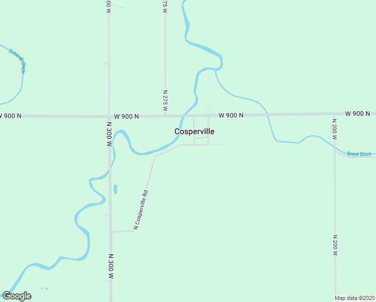 map of restaurants, bars, coffee shops, grocery stores, and more near 8994 Cosperville Road in Wawaka