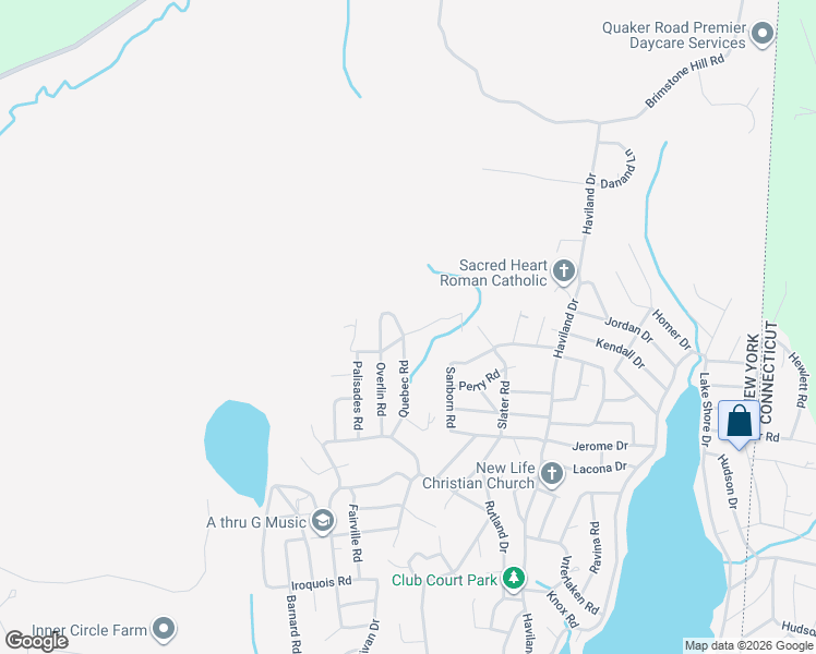 map of restaurants, bars, coffee shops, grocery stores, and more near 11 Venice Road in Patterson