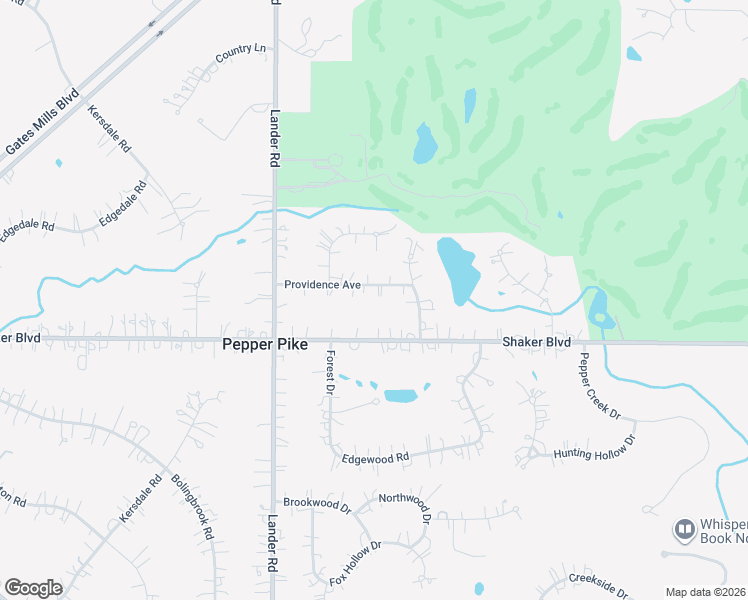 map of restaurants, bars, coffee shops, grocery stores, and more near 31010 Providence Avenue in Pepper Pike