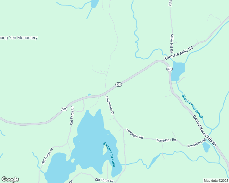 map of restaurants, bars, coffee shops, grocery stores, and more near 2203 New York 301 in Carmel Hamlet