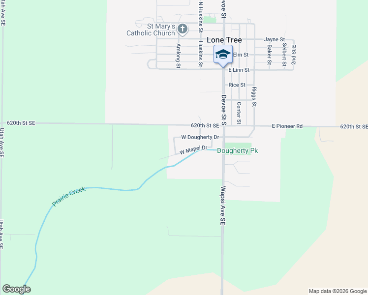 map of restaurants, bars, coffee shops, grocery stores, and more near 301 West Mapel Drive in Lone Tree