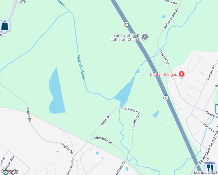 map of restaurants, bars, coffee shops, grocery stores, and more near 79 Bisch Road in Middletown