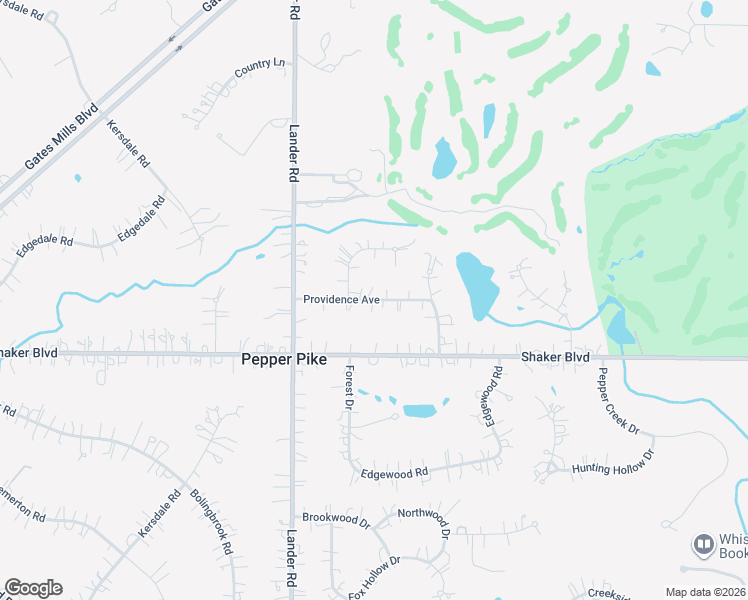 map of restaurants, bars, coffee shops, grocery stores, and more near 30789 Providence Avenue in Pepper Pike