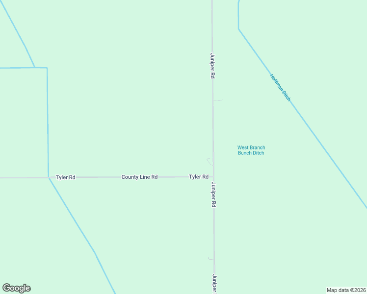 map of restaurants, bars, coffee shops, grocery stores, and more near 69693 Juniper Road in Bremen