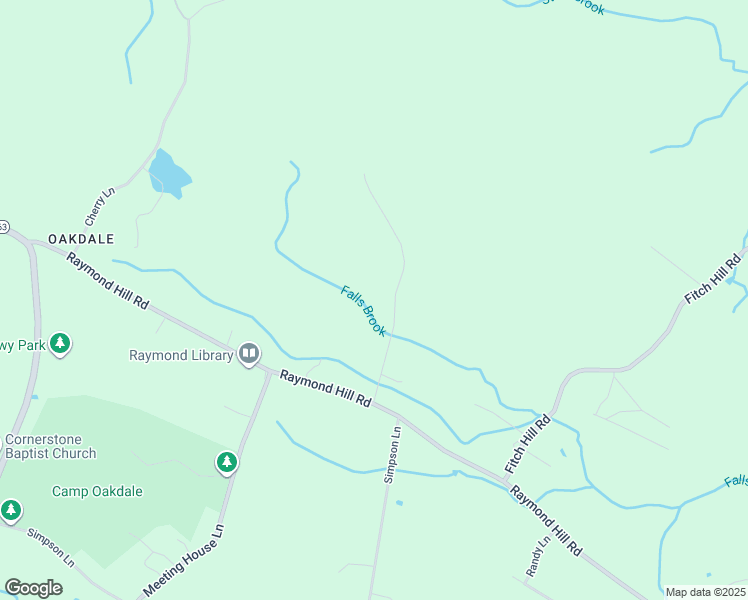map of restaurants, bars, coffee shops, grocery stores, and more near 44 Velgouse Road in Montville