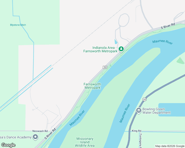 map of restaurants, bars, coffee shops, grocery stores, and more near 8460 South River Road in Waterville