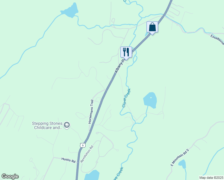 map of restaurants, bars, coffee shops, grocery stores, and more near 3504 U.S. 9 in Cold Spring