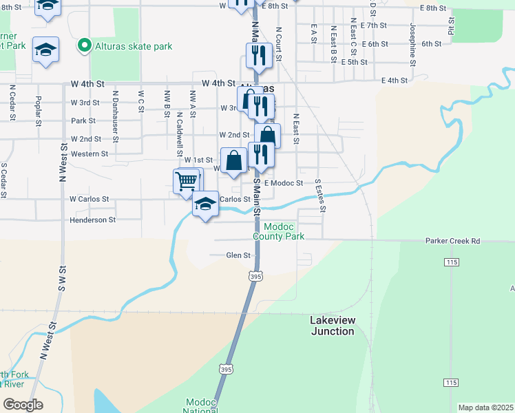 South Main Street, Alturas CA Walk Score