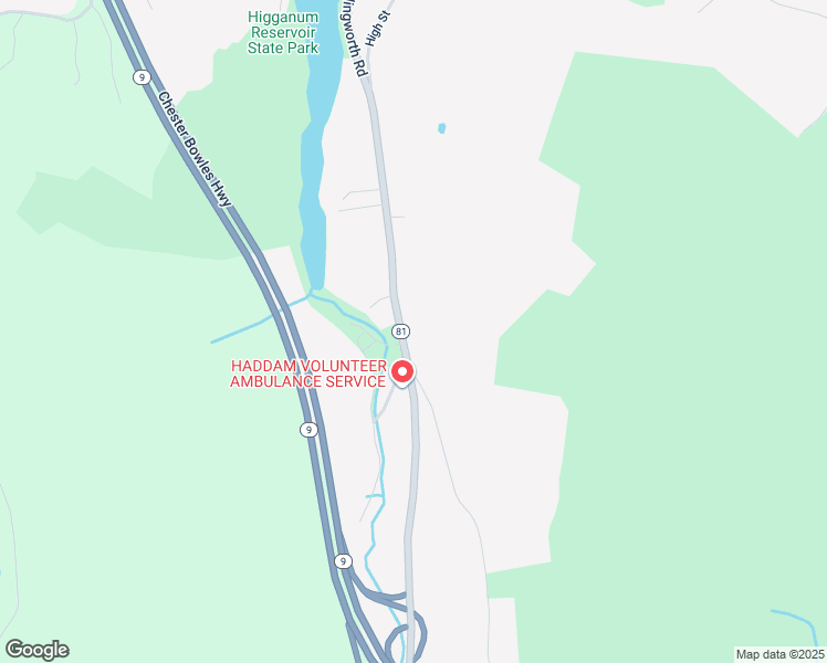 map of restaurants, bars, coffee shops, grocery stores, and more near 224 Killingworth Road in Haddam