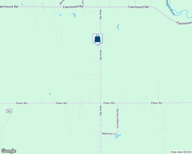 map of restaurants, bars, coffee shops, grocery stores, and more near 14110 Watt Road in Novelty