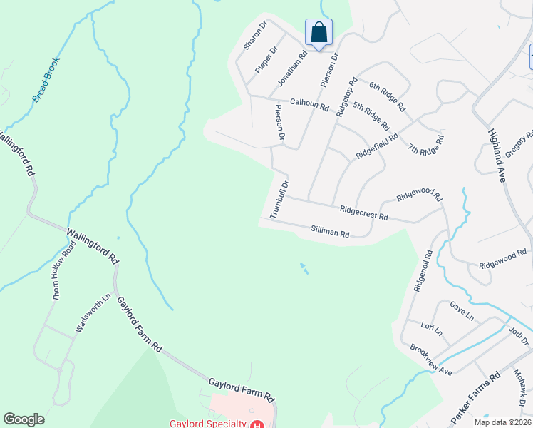 map of restaurants, bars, coffee shops, grocery stores, and more near 81 Silliman Road in Wallingford