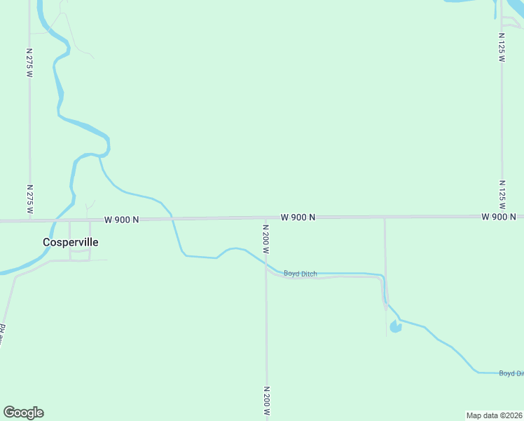 map of restaurants, bars, coffee shops, grocery stores, and more near 2028 West 900 North in Wawaka