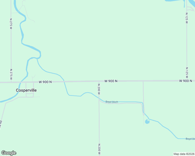 map of restaurants, bars, coffee shops, grocery stores, and more near 2028 West 900 North in Wawaka