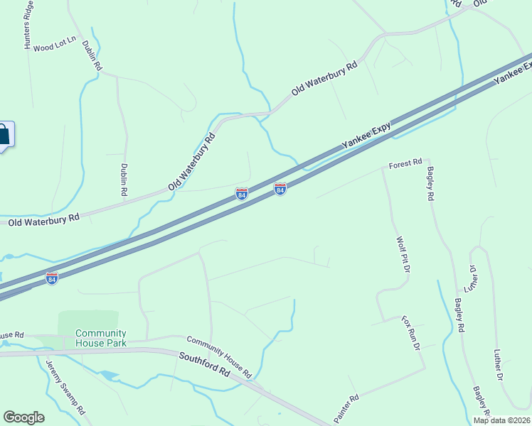 map of restaurants, bars, coffee shops, grocery stores, and more near 188 Forest Road in Southbury
