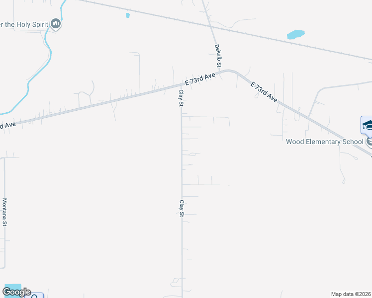 map of restaurants, bars, coffee shops, grocery stores, and more near 7525 Clay Street in Merrillville