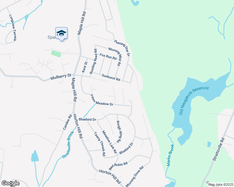 map of restaurants, bars, coffee shops, grocery stores, and more near 33 Apple Blossom Drive in Naugatuck