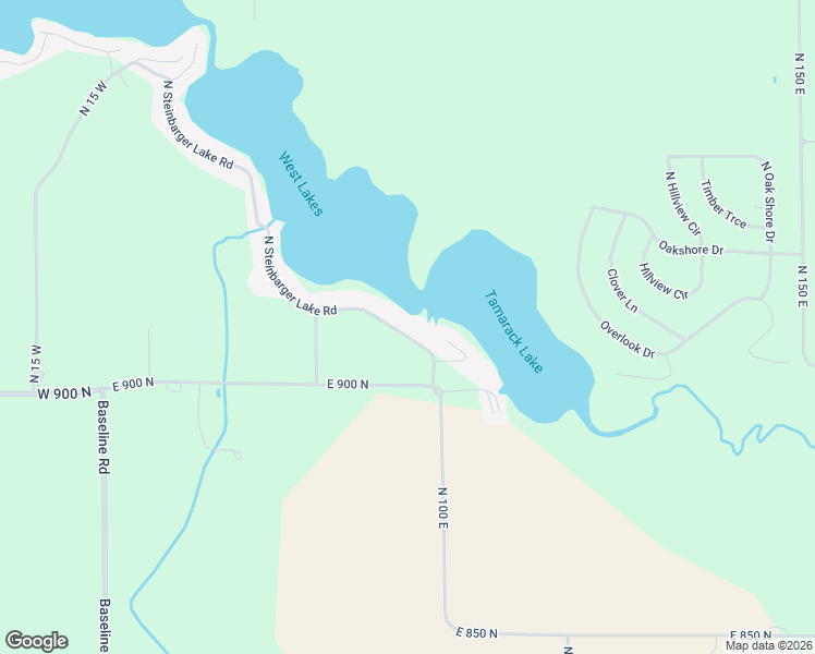 map of restaurants, bars, coffee shops, grocery stores, and more near 9001-9299 North Steinbarger Lake Road in Wawaka