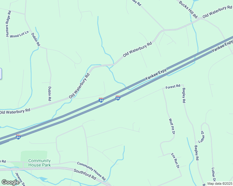 map of restaurants, bars, coffee shops, grocery stores, and more near 101 Church Road in Southbury