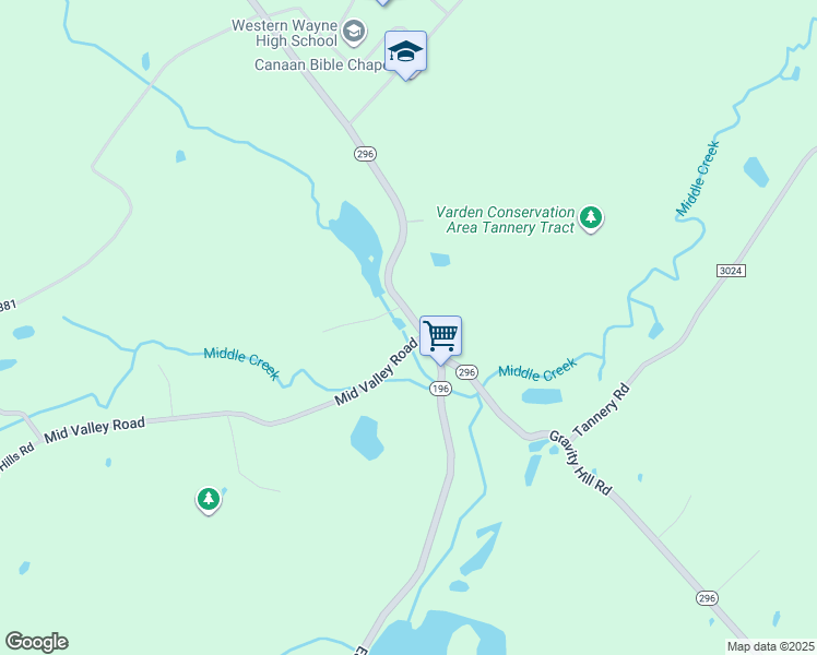 map of restaurants, bars, coffee shops, grocery stores, and more near 1815 Easton Turnpike in Lake Ariel