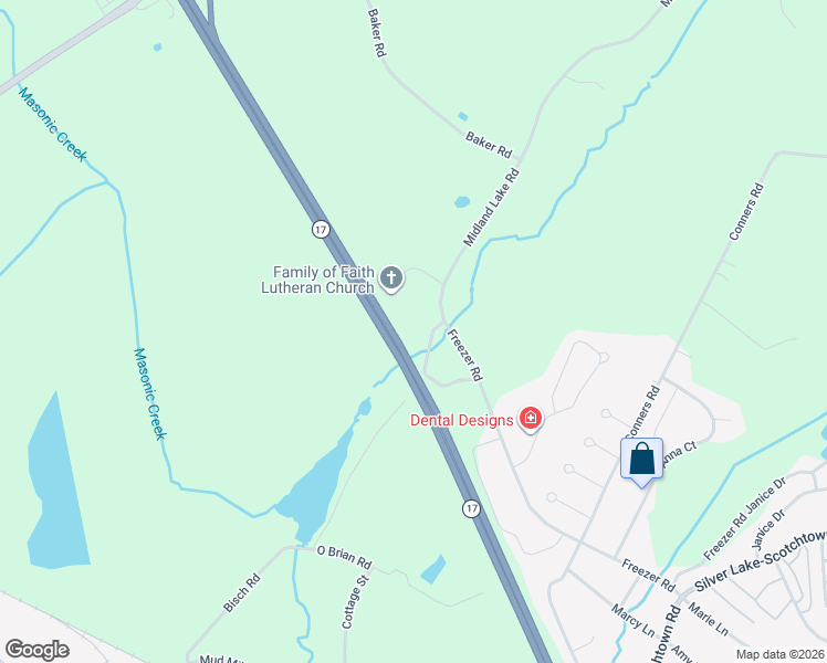 map of restaurants, bars, coffee shops, grocery stores, and more near 211 Midland Lake Road in Middletown