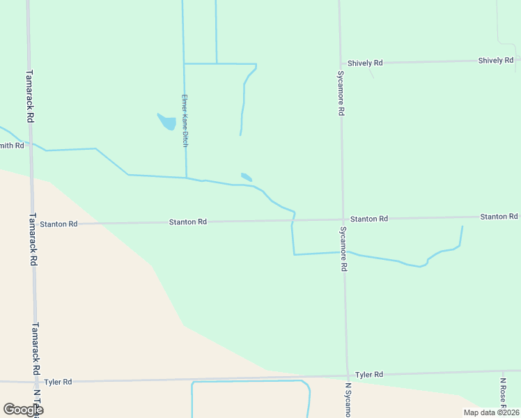 map of restaurants, bars, coffee shops, grocery stores, and more near 28275 Stanton Road in Walkerton