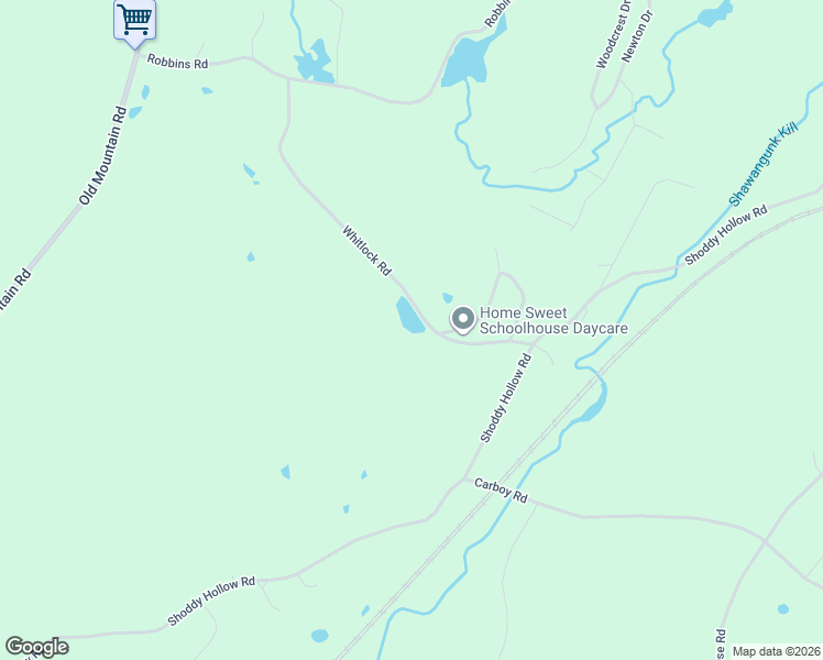 map of restaurants, bars, coffee shops, grocery stores, and more near 41 Whitlock Road in Otisville