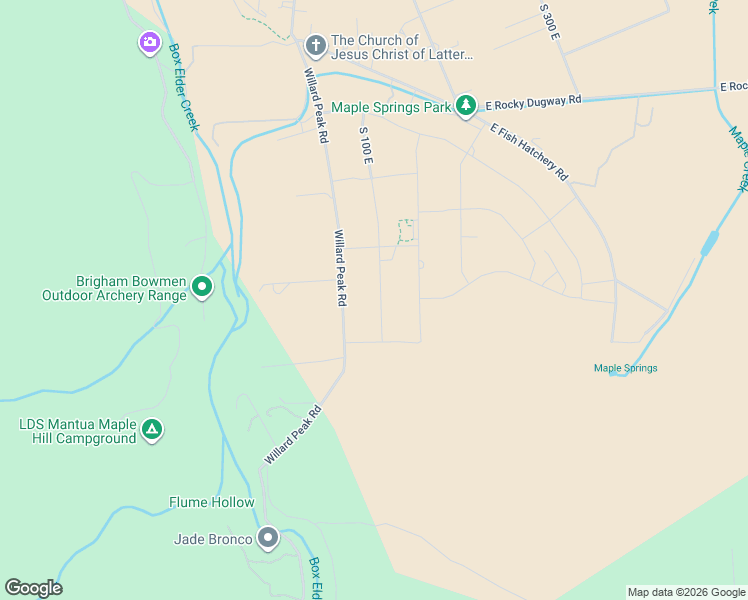 map of restaurants, bars, coffee shops, grocery stores, and more near 640 South 100 East in Brigham City