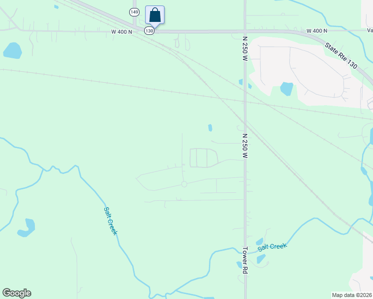 map of restaurants, bars, coffee shops, grocery stores, and more near 350 Cherry Hill Street in Valparaiso