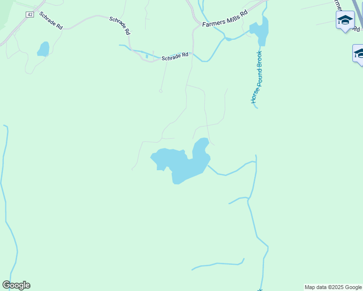 map of restaurants, bars, coffee shops, grocery stores, and more near 15 Whangtown Court in Carmel Hamlet