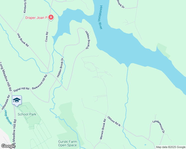 map of restaurants, bars, coffee shops, grocery stores, and more near 17 Hearthstone Drive in Brookfield