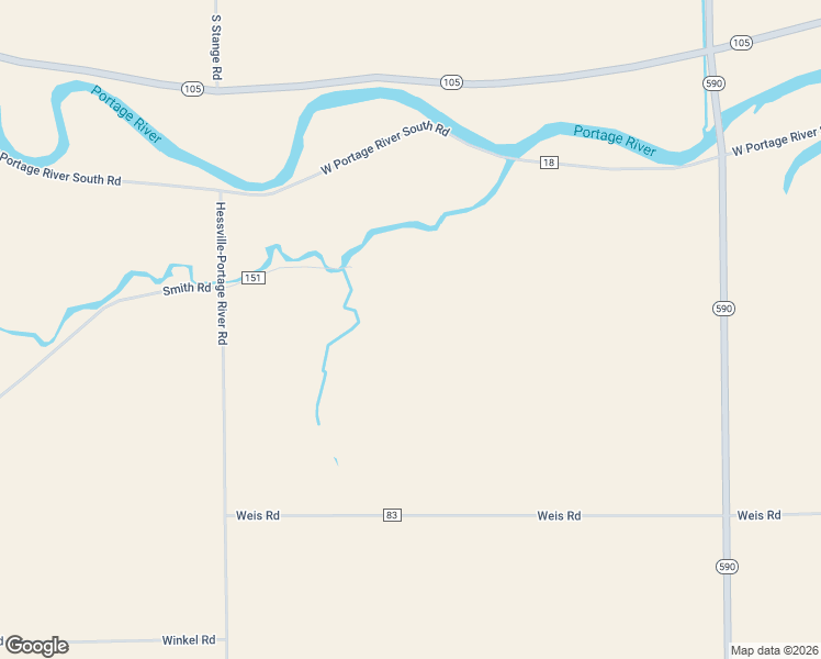 map of restaurants, bars, coffee shops, grocery stores, and more near 15740 Smith Road in Elmore