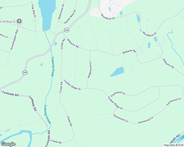 map of restaurants, bars, coffee shops, grocery stores, and more near 114 Ridgewood Lane in Hawley
