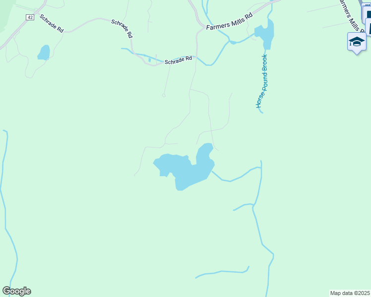 map of restaurants, bars, coffee shops, grocery stores, and more near 15 Whangtown Court in Carmel Hamlet