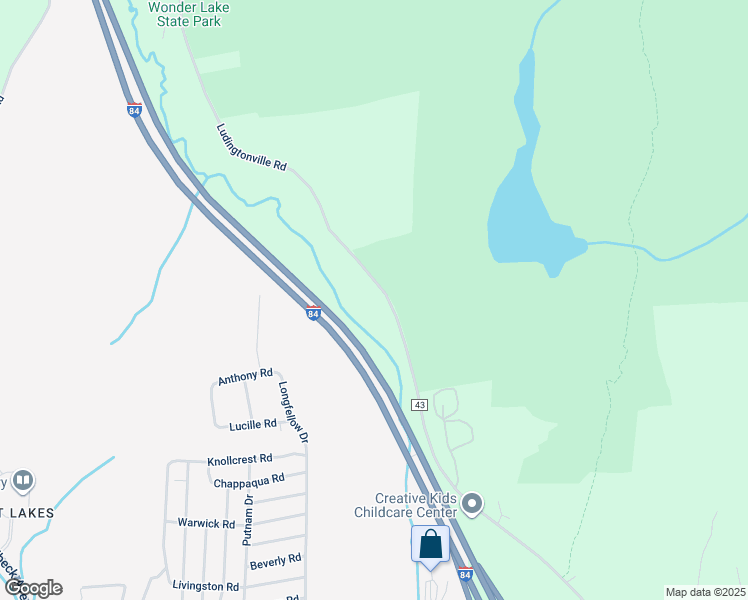 map of restaurants, bars, coffee shops, grocery stores, and more near 201 Ludingtonville Road in Holmes
