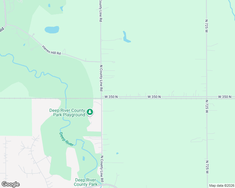 map of restaurants, bars, coffee shops, grocery stores, and more near 701-799 County Road 350 North in Hobart