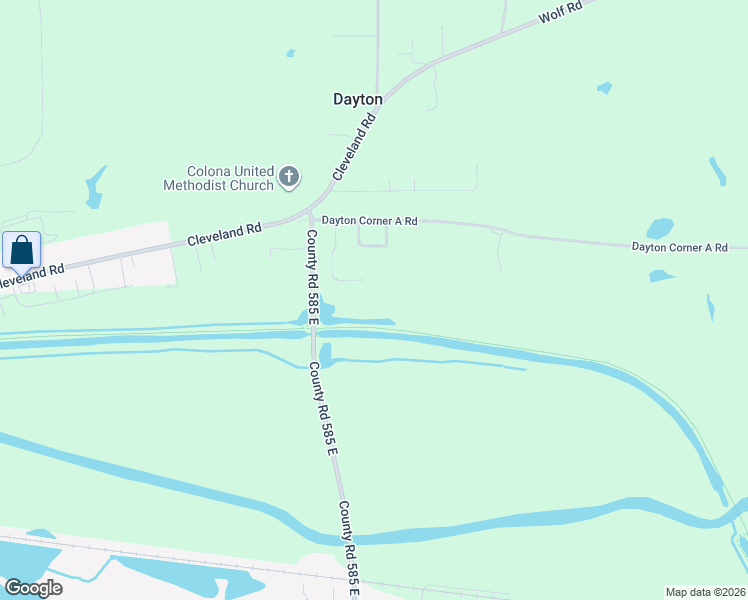 map of restaurants, bars, coffee shops, grocery stores, and more near 191 Dayton Valley View in Colona