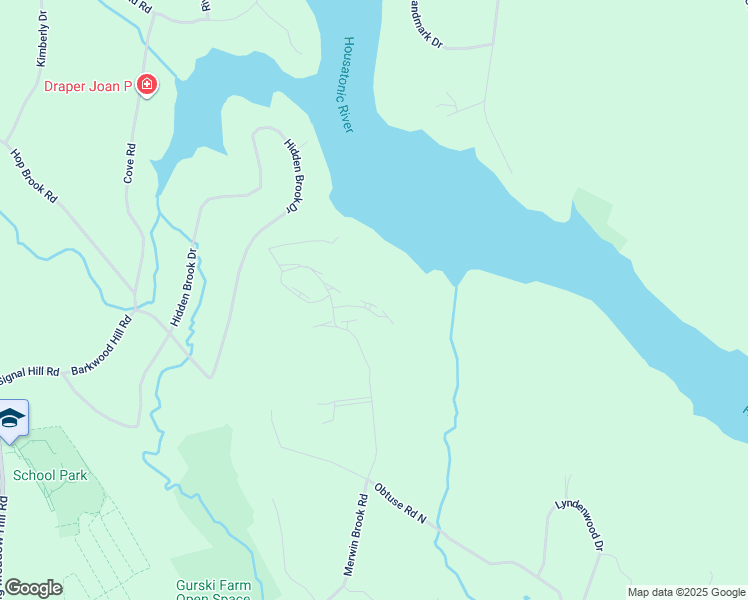 map of restaurants, bars, coffee shops, grocery stores, and more near 17 Hearthstone Drive in Brookfield