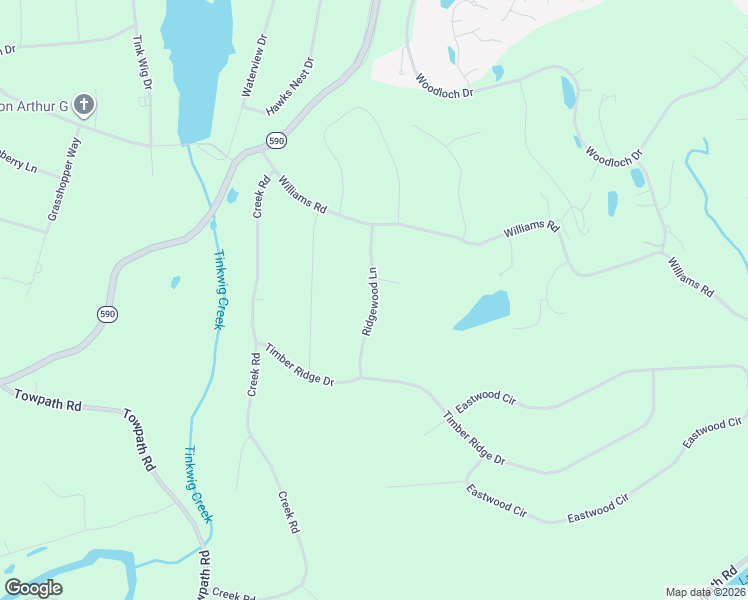 map of restaurants, bars, coffee shops, grocery stores, and more near Ridgewood Lane in Hawley