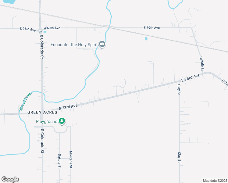 map of restaurants, bars, coffee shops, grocery stores, and more near 4100 East 73rd Avenue in Merrillville