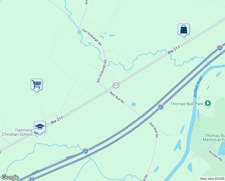 map of restaurants, bars, coffee shops, grocery stores, and more near 6 Bart Bull Road in Middletown