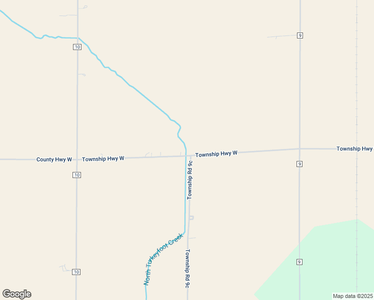 map of restaurants, bars, coffee shops, grocery stores, and more near 9500 Township Highway West in Wauseon