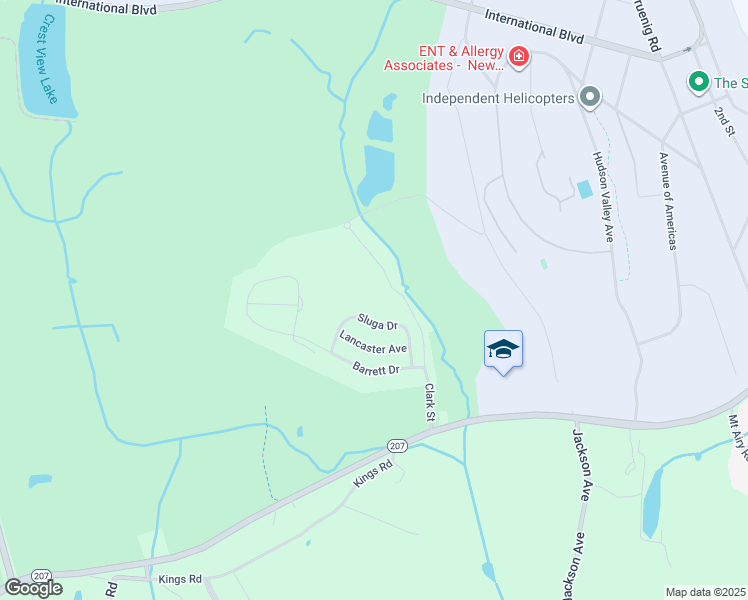 map of restaurants, bars, coffee shops, grocery stores, and more near 2000 Terrace Drive in New Windsor