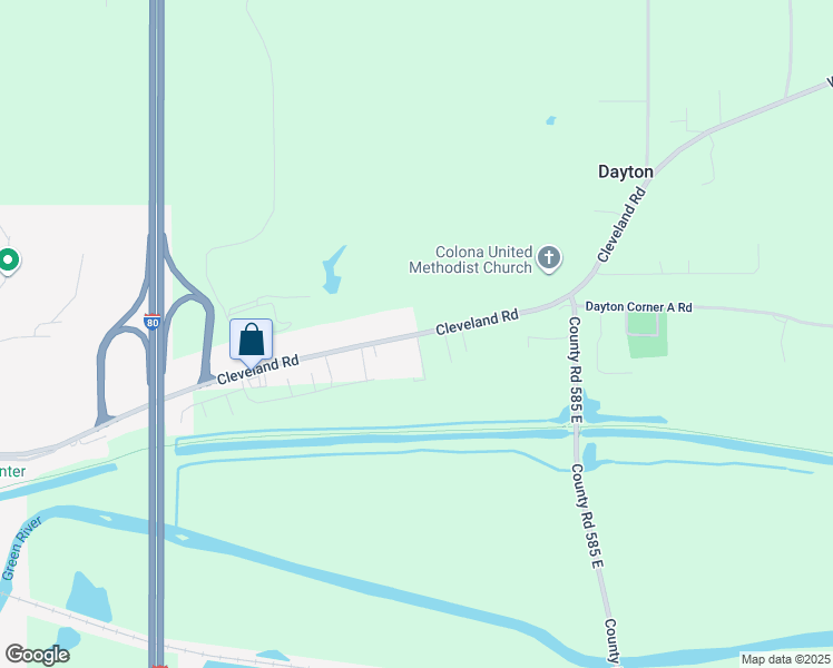 map of restaurants, bars, coffee shops, grocery stores, and more near County Road 224 in Colona