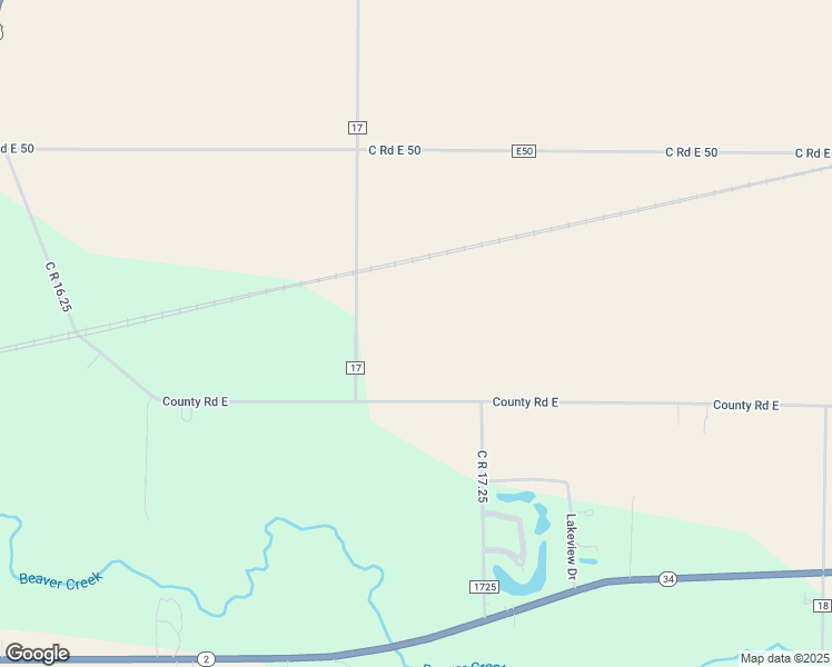 map of restaurants, bars, coffee shops, grocery stores, and more near 17063 County Road East in Bryan